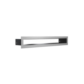 Grelha de Ventilação Inox Tunel 6x40cm