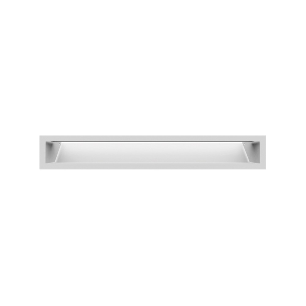 Grelha de Ventilação Branca Slim 9×60cm LUFT/9/60/45S/B/SF