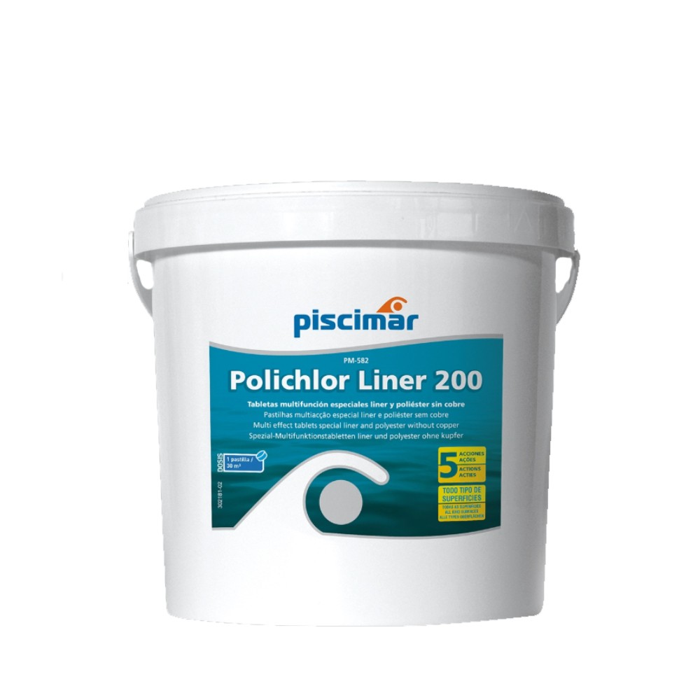 Piscina químico Piscimar PM-582 polichlor liner 200 5kg