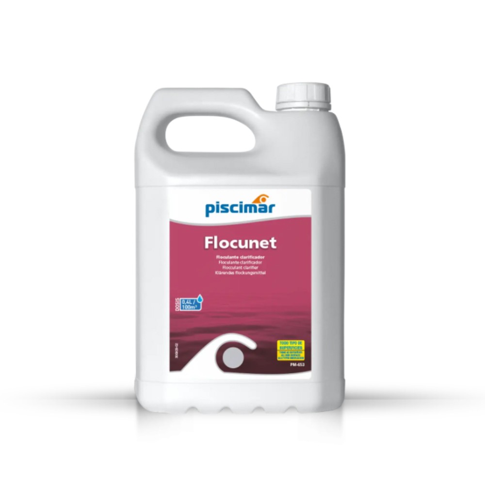 Piscina químico Piscimar PM-653 flocunet liquido 5l
