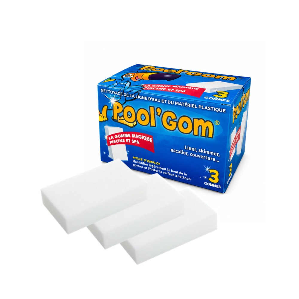 Esponja de Limpeza Pool´gom - Pack com 3 esponjas