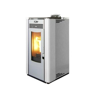 Salamandra a pellet Kalor Air Perfecta Greta 8 Branco