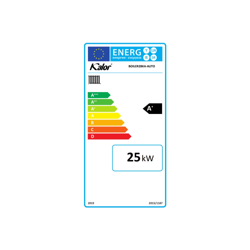 Caldeira a Pellet 28kW Kalor Idro Compacta c/ Limpeza de Queimador Automático