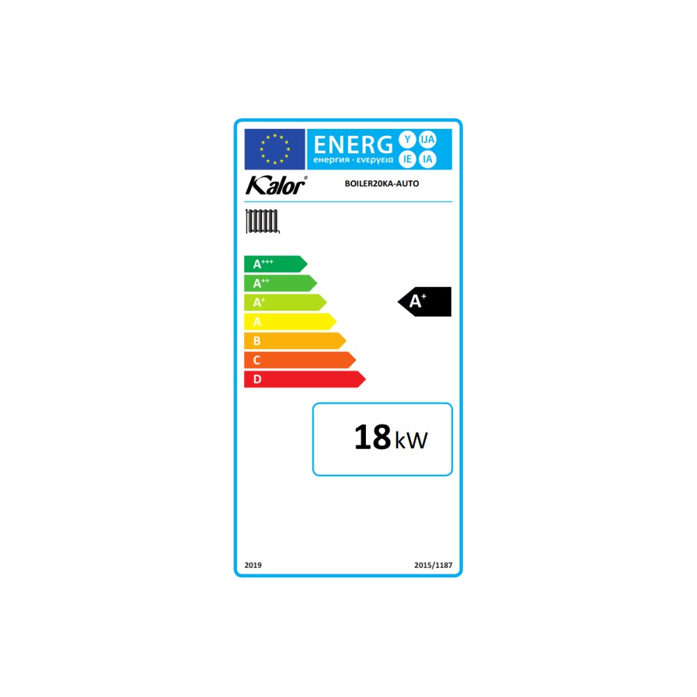 Caldeira a Pellet 20kW Kalor Idro Compacta c/ Limpeza de Queimador Automático