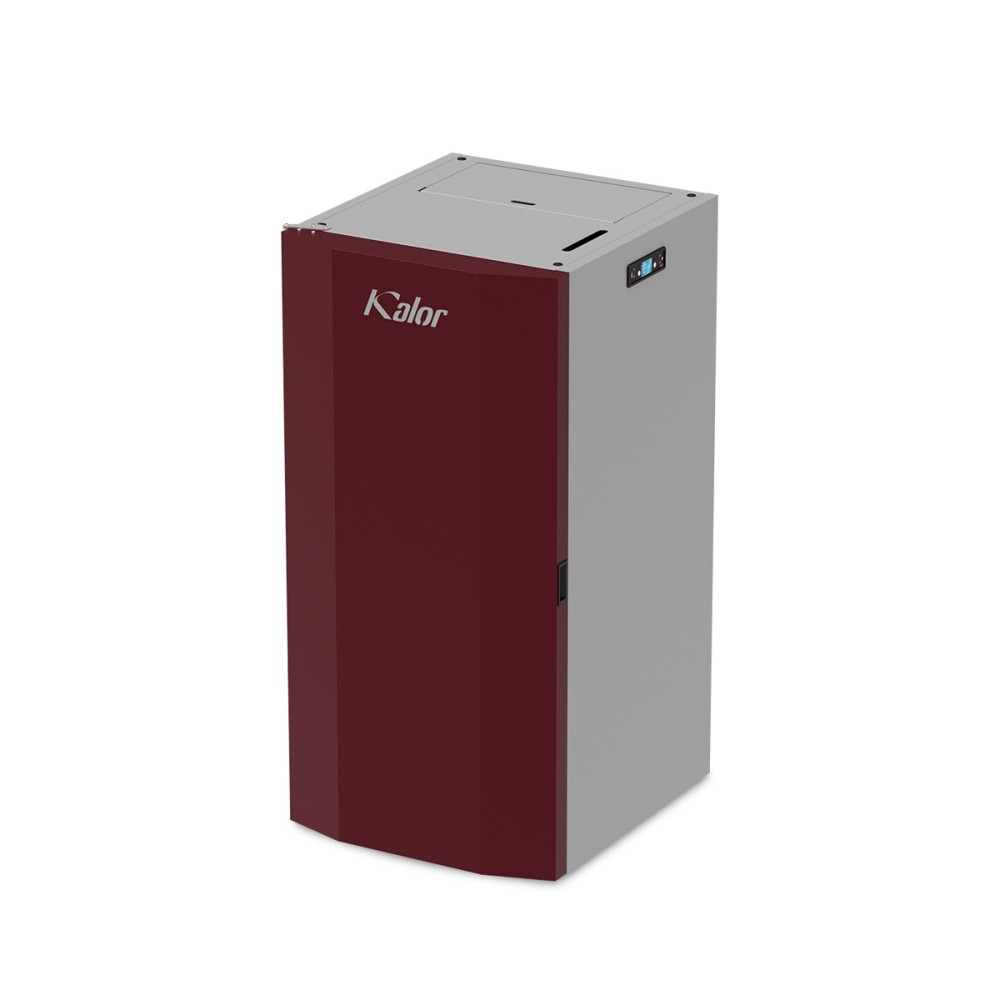 Caldeira a Pellet 20kW Kalor Idro Compacta c/ Limpeza de Queimador Automático