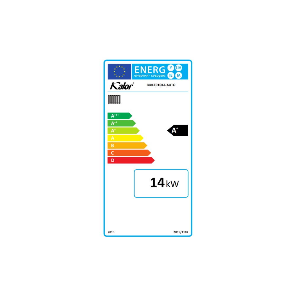 Caldeira a Pellet 16kW Kalor Idro Compacta c/ Limpeza de Queimador Automático