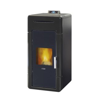 Termoestufa Kalor Idro Sonia 28kw – Preta P/ Aquecimento Central