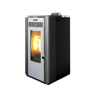 Salamandra a pellet Kalor Air Perfecta Lara 12C Preto