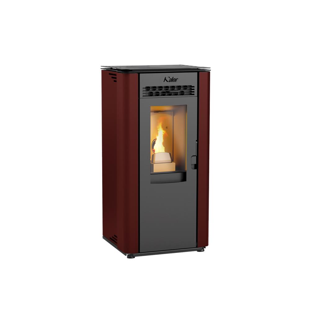 Salamandra a pellet Kalor Air Perfecta Lara 12C Bordô