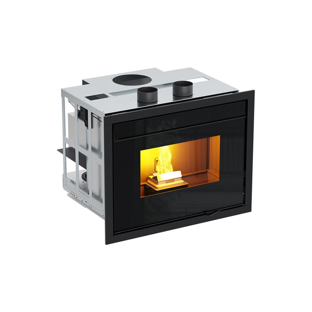 Recuperador a Pellet Ar Ventilado e Canalizável 15kw Kalor Chiara 15C