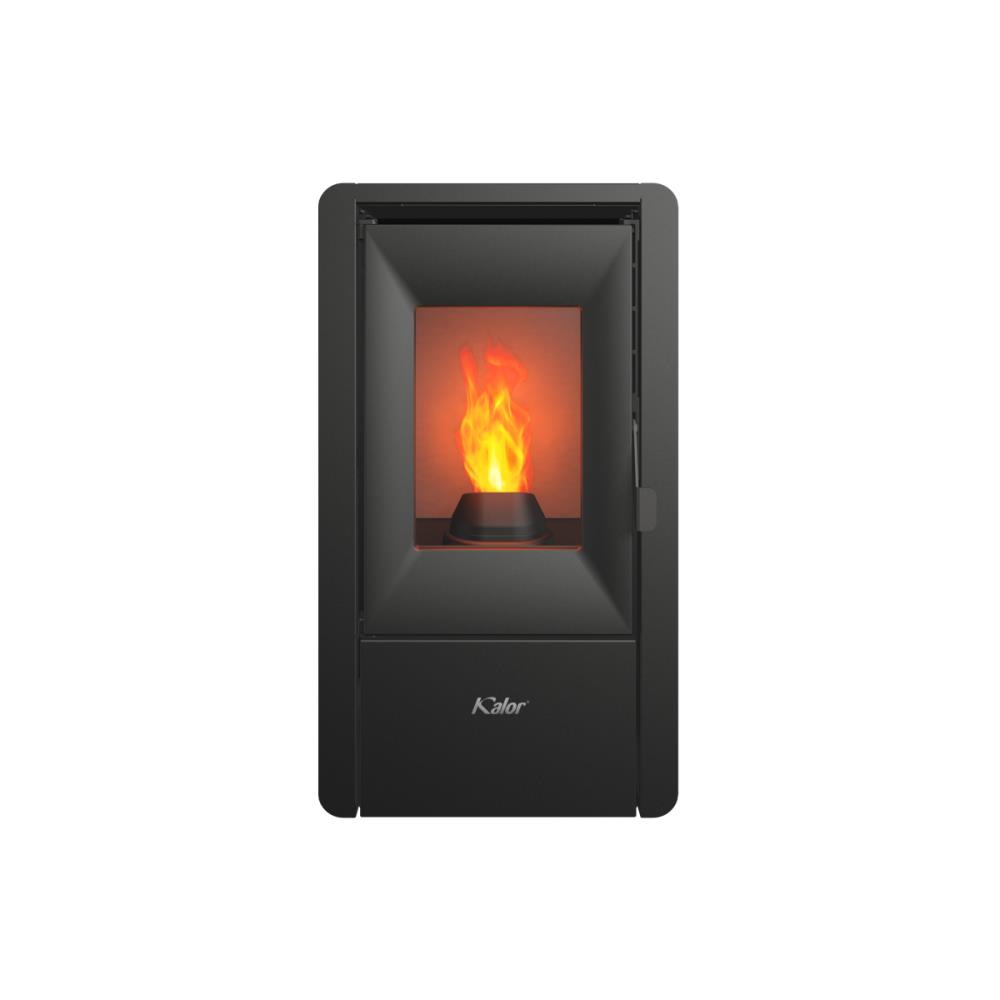 Salamandra a Pellet 7kW Kalor Smart Preto