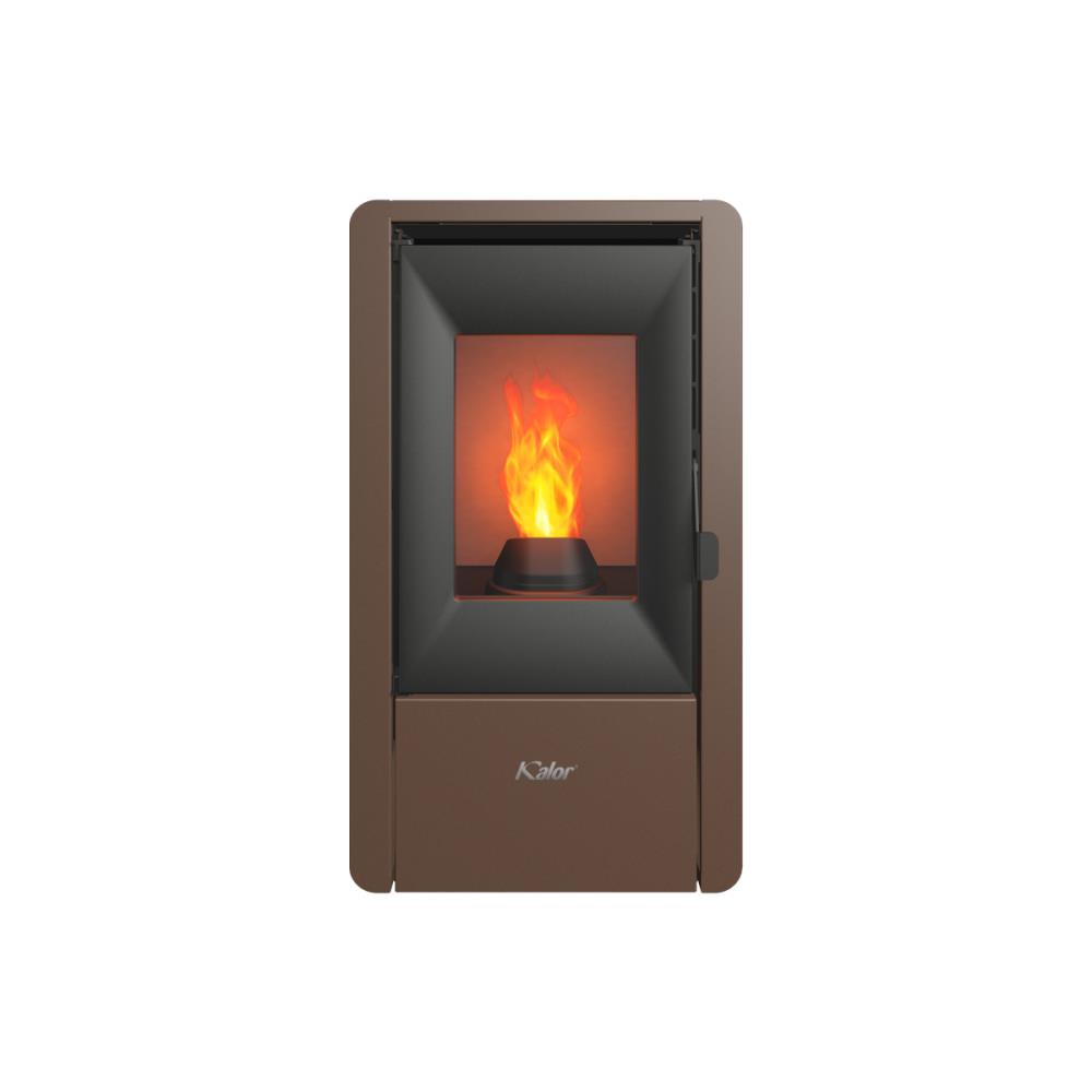 Salamandra a Pellet 7kW Kalor Smart Ferrugem