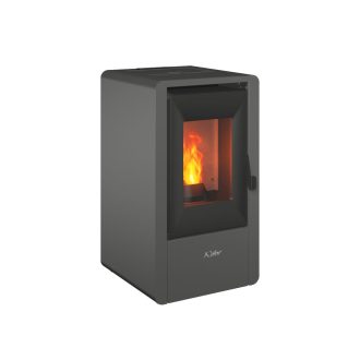 Salamandra a Pellet 7kW Kalor Smart Cinza