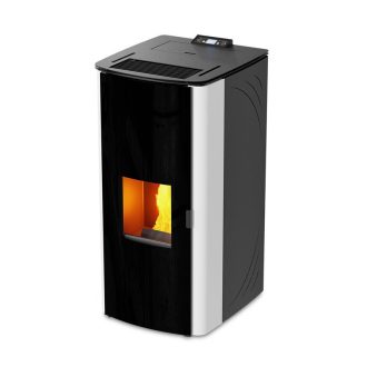 Termoestufa Kalor Estufa Idro Nux Francesca 17 DD  Bianco p/ Aquecimento Central