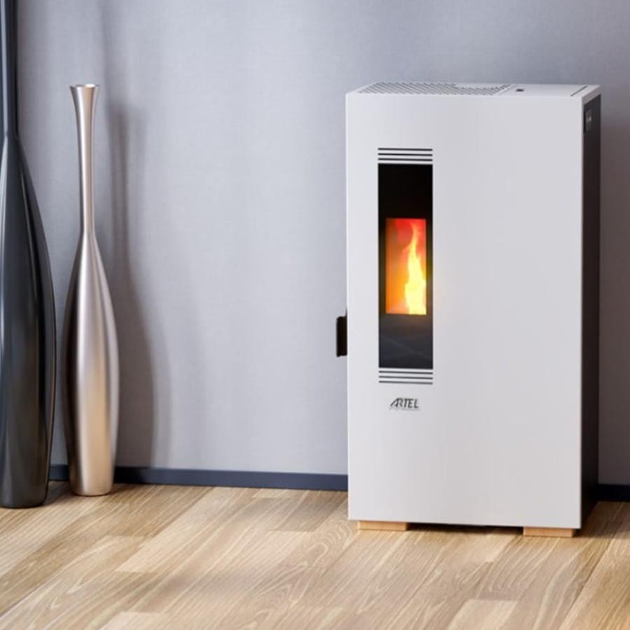 Salamandra a pellet Artel Air Mini 5 S 5kW Branco