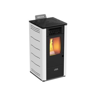 Salamandra a pellet Artel Air Easy M 9 kW Branca