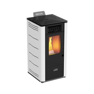 Salamandra a pellet Artel Air Easy L 10 kW Branca