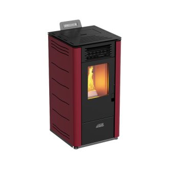 Salamandra a pellet Artel Air Easy L 10 kW Bordó
