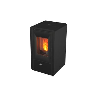 Salamandra a pellet 7kW Ar Ventilado Artel Nina Preto