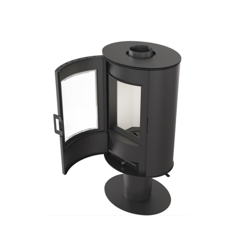 Salamandra a Lenha 8kw Kratki KOZA/AB/S/N/DR/GLASS