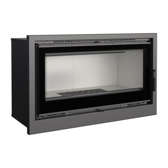 Recuperador Lenha Ar Ventilado Kratki Arke 95 C/ Aro Ø200 14Kw