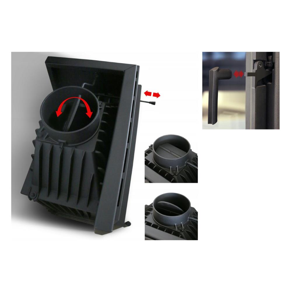 Recuperador a Lenha Ar 10 kw Kratki ANTEK/PF