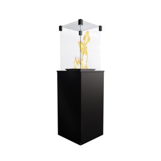 Aquecedor Gás Propano Manual Kratki Patio Mini 37mbar Preto