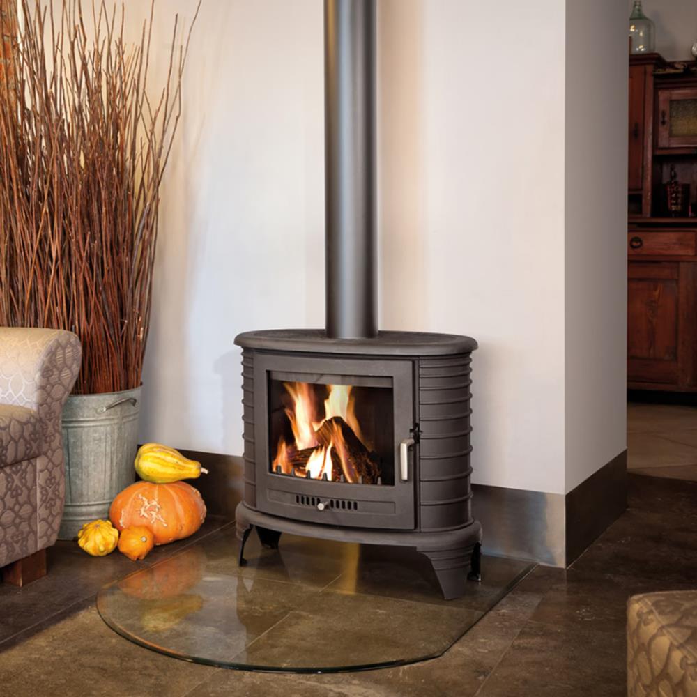 Salamandra a Lenha 9kW Kratki KOZA/K8 Cast Iron