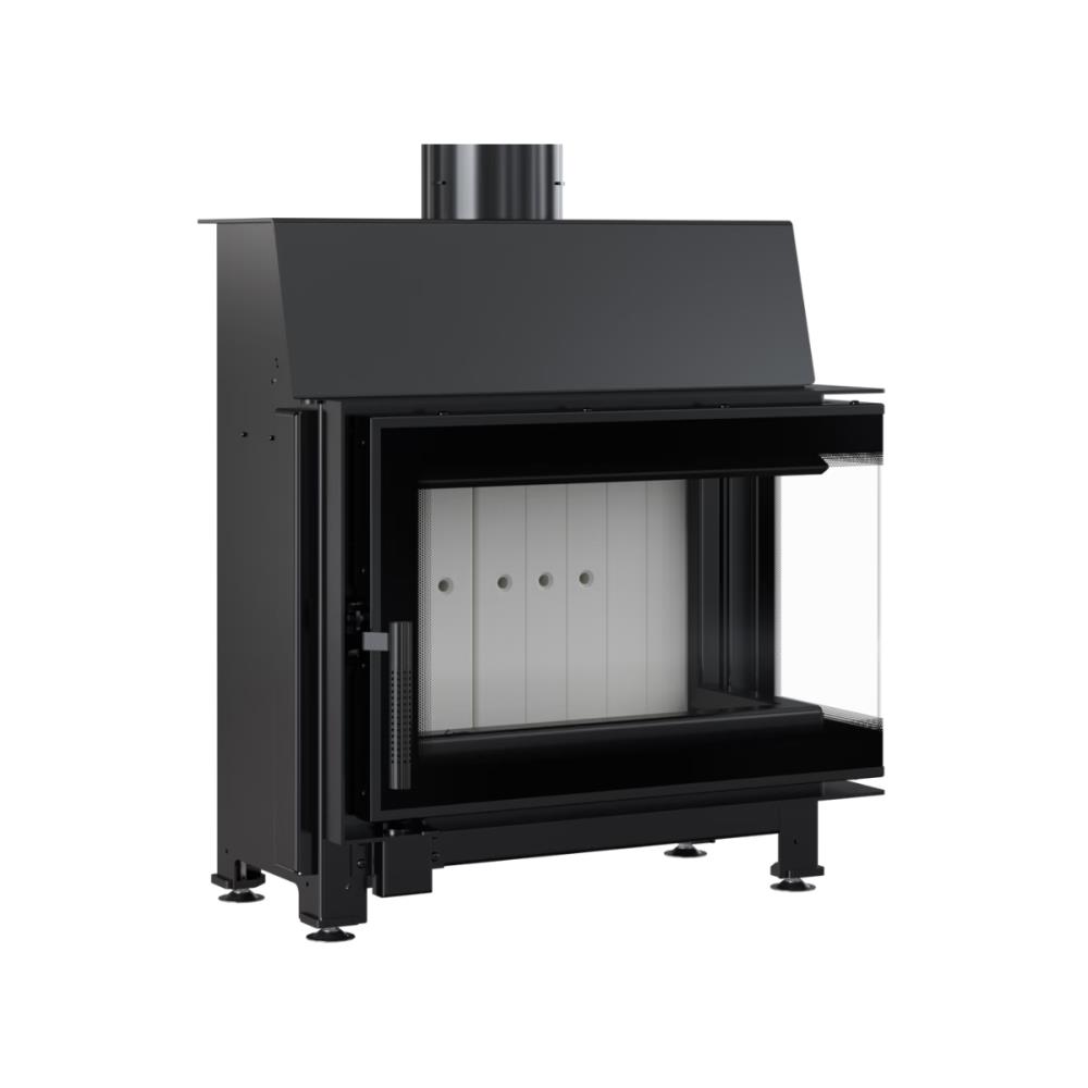 Recuperador a Lenha Ar Canto Direito 6kw Kratki SIMPLE/S/P/BS