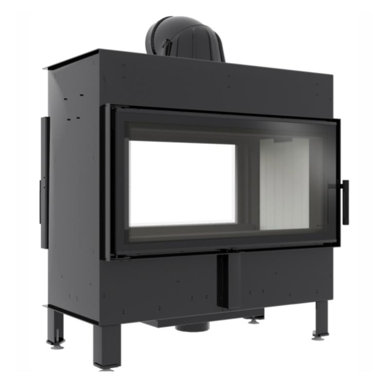 Recuperador a Lenha Kratki Dupla Face 16 Kw Lucy/16/T