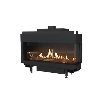 Recuperador Gás Natural Canto Direito Kratki Leo 100 Ø100/150 9kw
