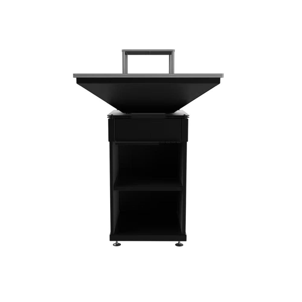 Barbecue a lenha Kratki Quadrum Vertical com Grill QUADRUM/BBQ/V
