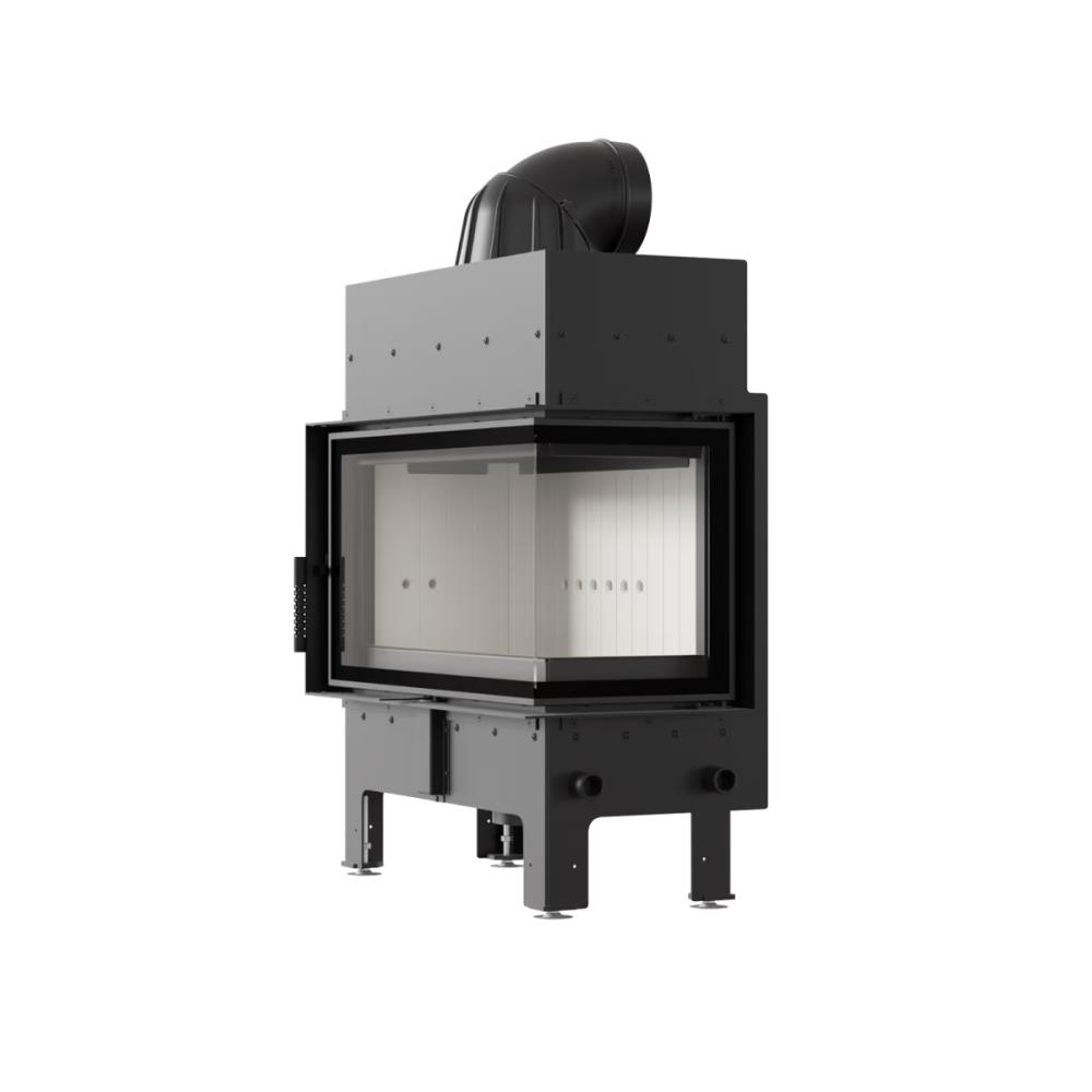 Recuperador a Lenha Ar 10kw Canto Direito Kratki FLOKI/M/P