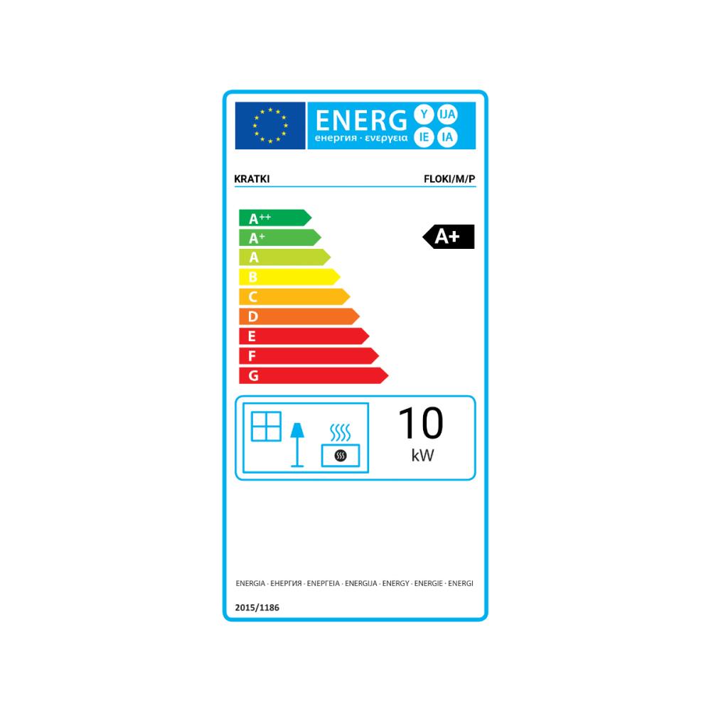 Recuperador a Lenha Ar 10kw Canto Direito Kratki FLOKI/M/P