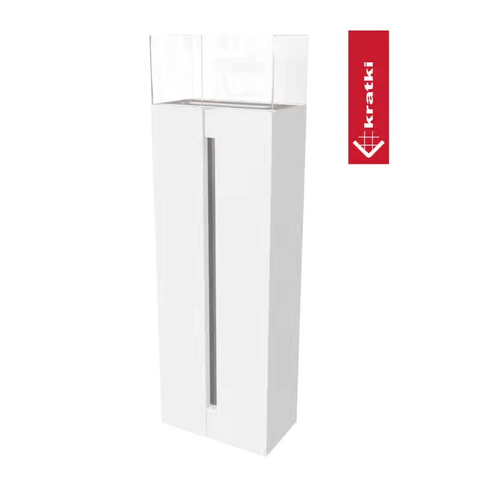 Lareira a Bioetanol Kratki Romeo/Tuv Branco