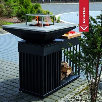 Barbecue a Lenha Kratki QUADRUM/BBQ/H/B