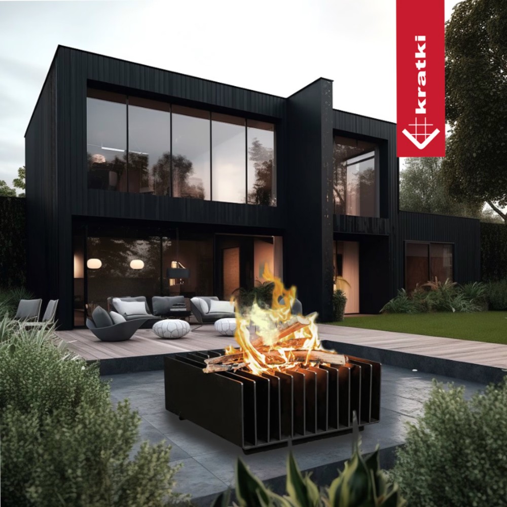 Fire Pit de Jardim Kratki Erizo 50x40