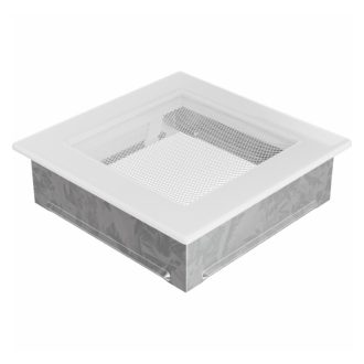 Grelha de Ventilação Branca 17x17cm