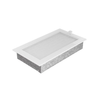 Grelha de Ventilação Branca Persiana 17x30cm