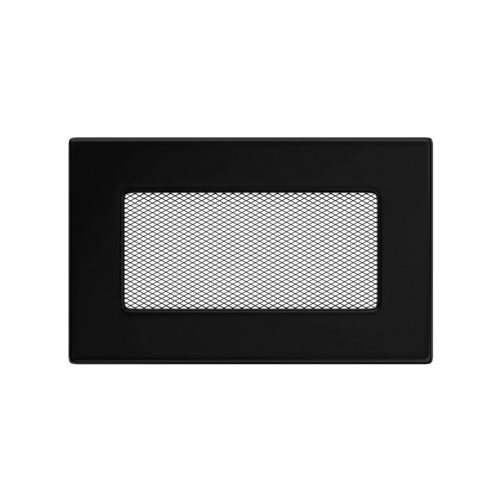 Grelha de Ventilação Preta 11x17cm 117C
