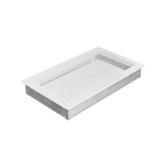 Grelha de Ventilação Branca 22x37cm