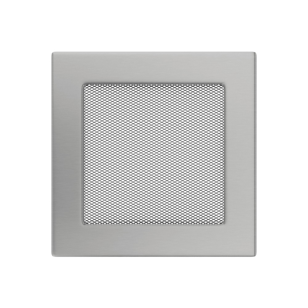 Grelha de Ventilação Inox Polido 17x17cm 17SZ