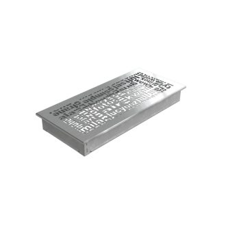 Grelha de Ventilação ABC Inox Polido 17x37cm