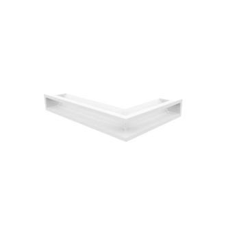 Grelha de Ventilação Canto Esquerda 60x40x9cm Branca