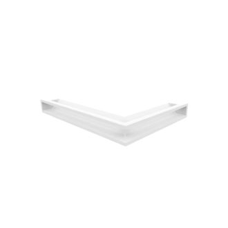 Grelha de Ventilação Canto Esquerdo 76,6x54,7x9cm Branca