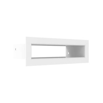 Grelha de Ventilação Branca Tunel 6x20cm