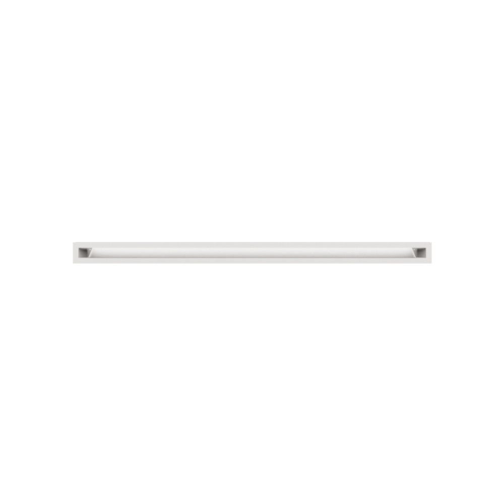 Grelha de Ventilação Branca 6×100cm LUFT/6/100/45S/B