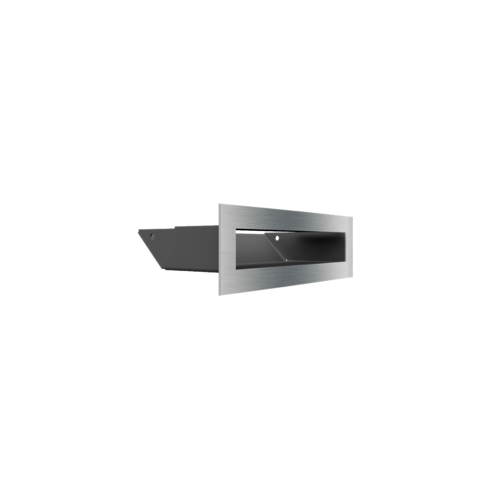 Grelha de Ventilação Inox 6×20cm LUFT/6/20/45S/SZ
