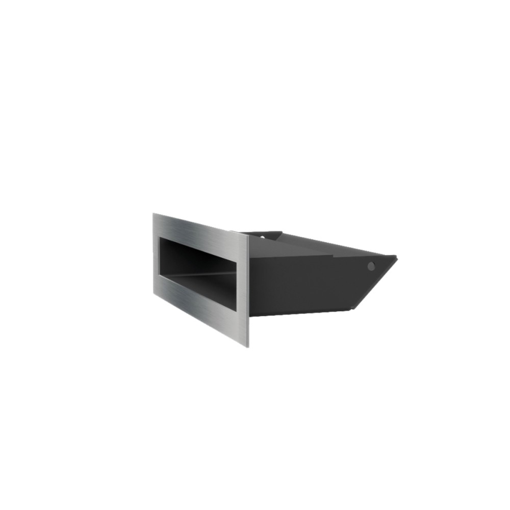 Grelha de Ventilação Inox 6×20cm LUFT/6/20/45S/SZ