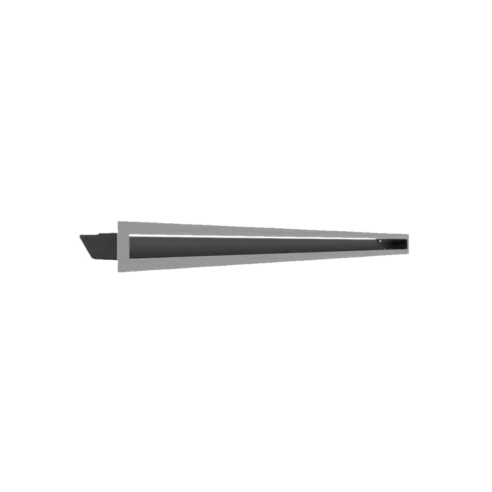Grelha de Ventilação Inox 6×100cm LUFT/6/100/45S/SZ